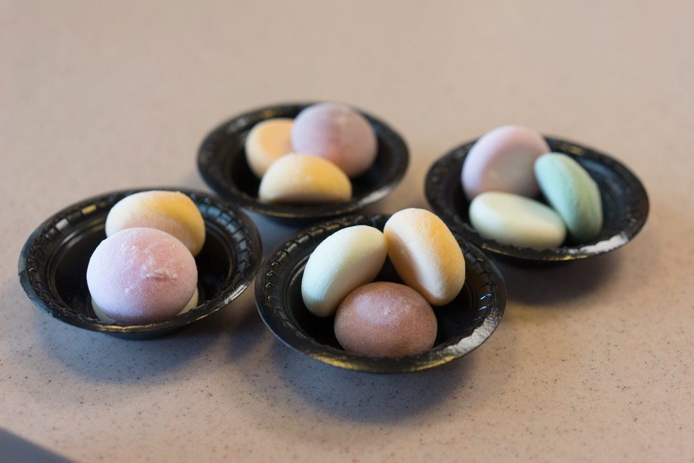 Our reward after the hike! Mochi Ice Cream! 