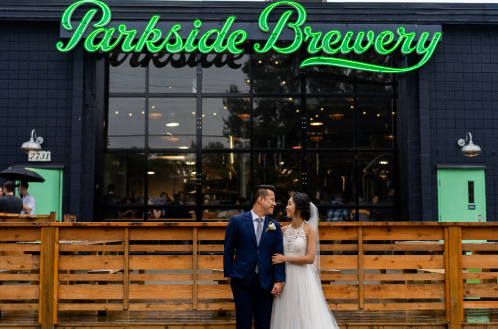 Parkside Brewery Wedding