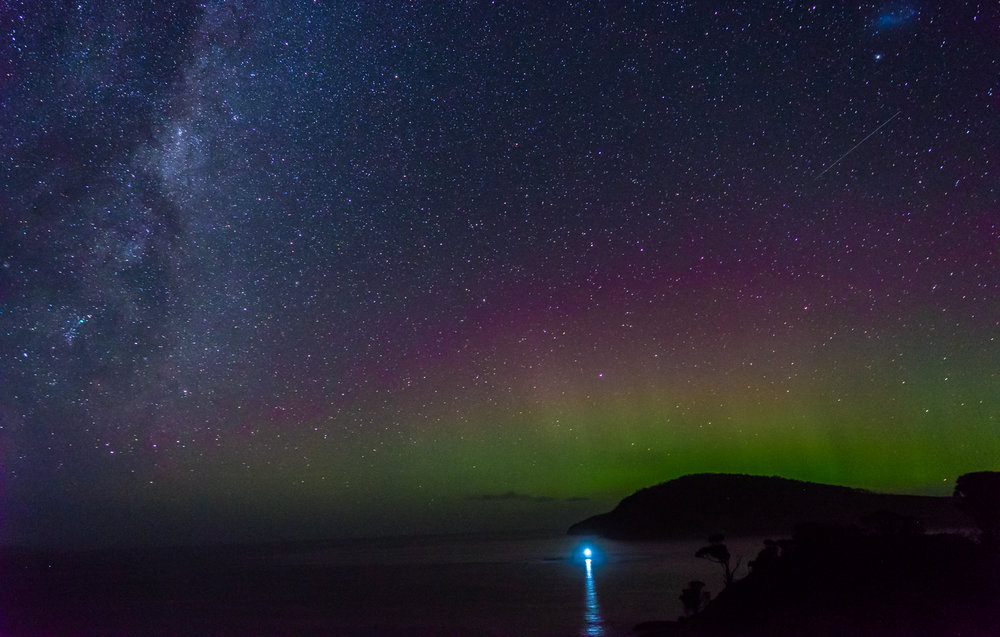 Tasmania Austraila Southern Lights