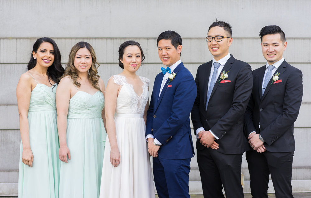 Bridal party at Nikkei National Museum and Cultural Centre 