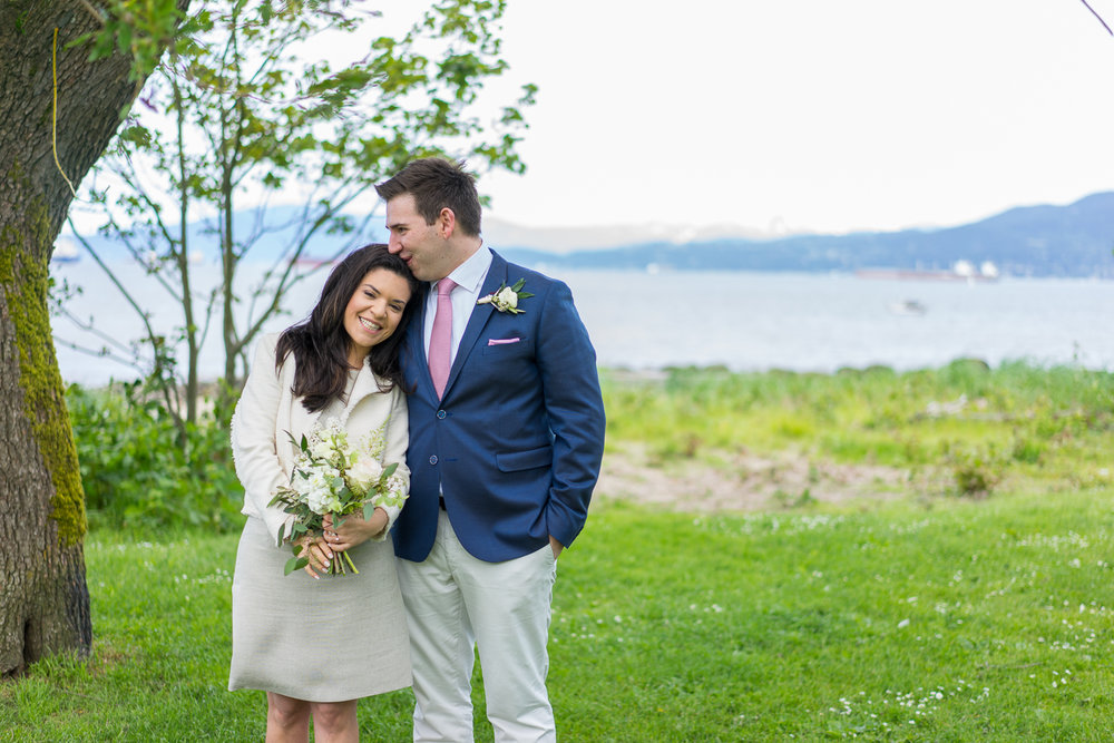 Kitsilano Beach Elopement on a Vancouver summer day! 