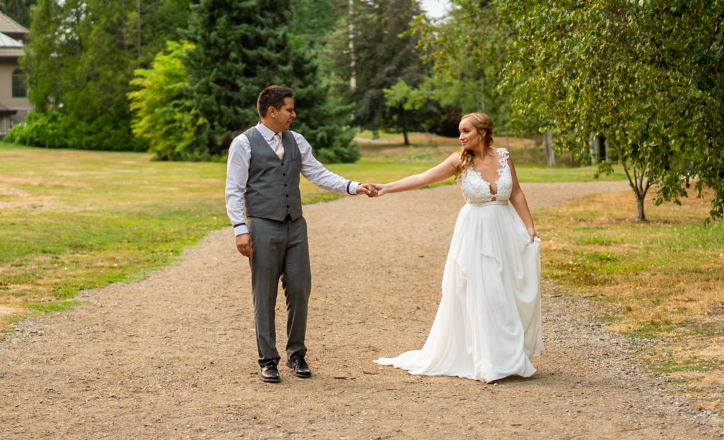 Como Lake Coquitlam Wedding Photos 