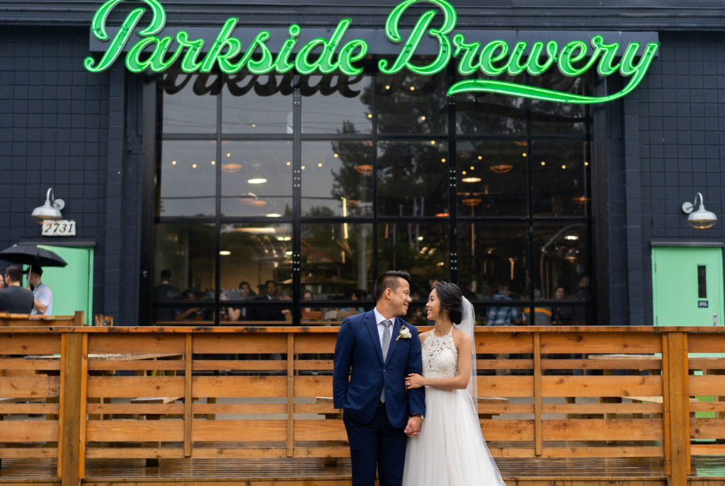 The Parkside Brewery Wedding photos