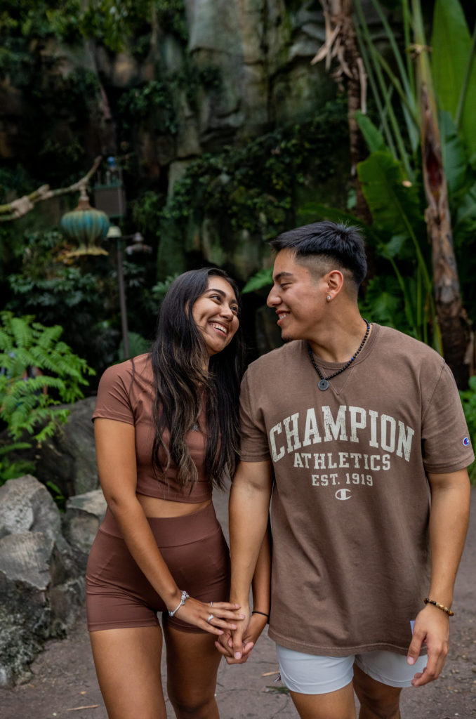 couple laughing at Pandora – The World of Avatar at Disney's Animal Kingdom